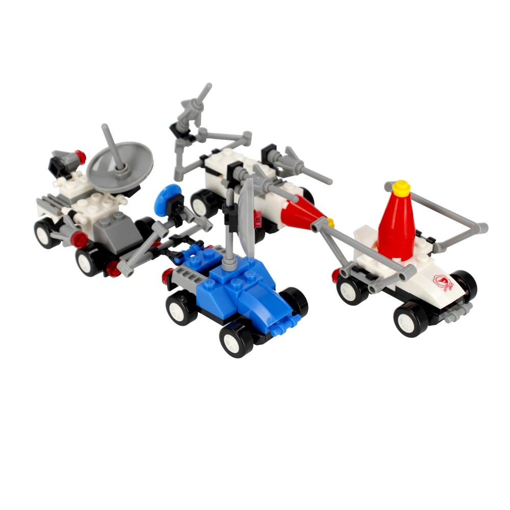 CreativeToys Stavebnica Vesmírne vozidlo - 4 druhy