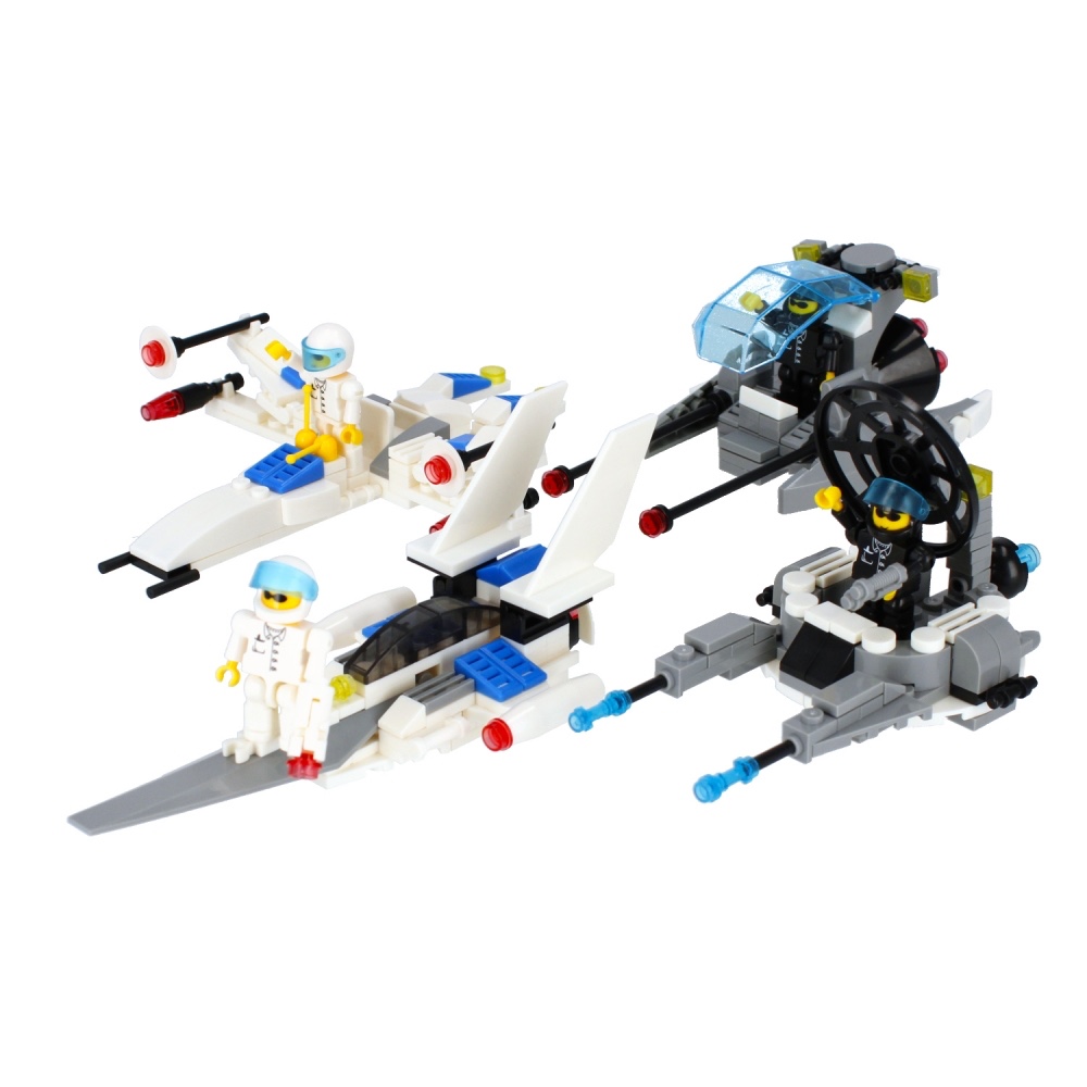 CreativeToys Stavebnica Vesmírna stíhačka - 4 druhy