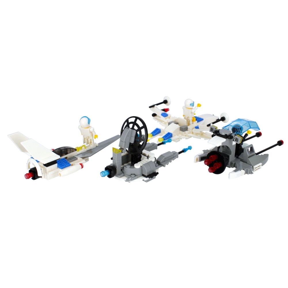 CreativeToys Stavebnica Vesmírna stíhačka - 4 druhy