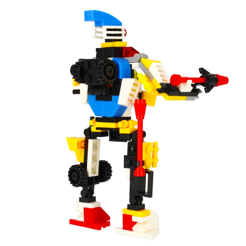 CreativeToys Stavebnica Robot - 4 druhy