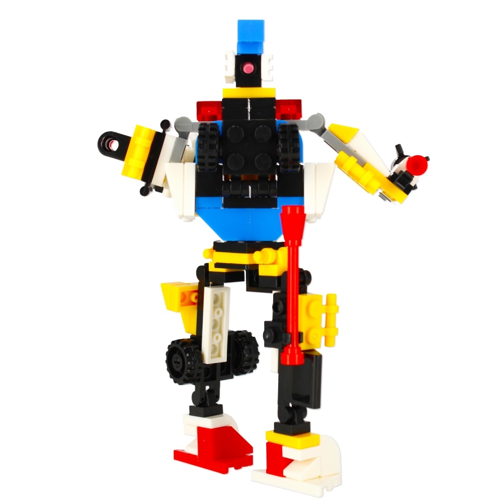 CreativeToys Stavebnica Robot - 4 druhy