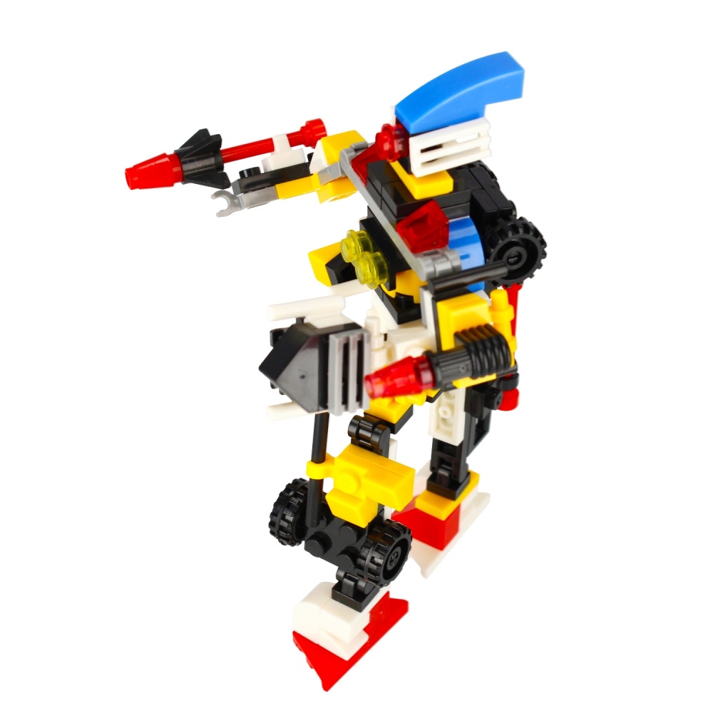 CreativeToys Stavebnica Robot - 4 druhy