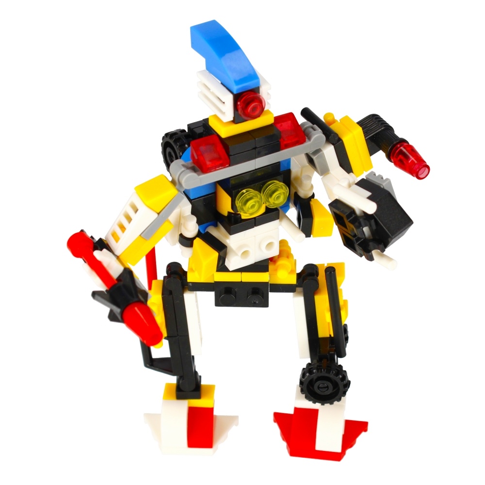 CreativeToys Stavebnica Robot - 4 druhy