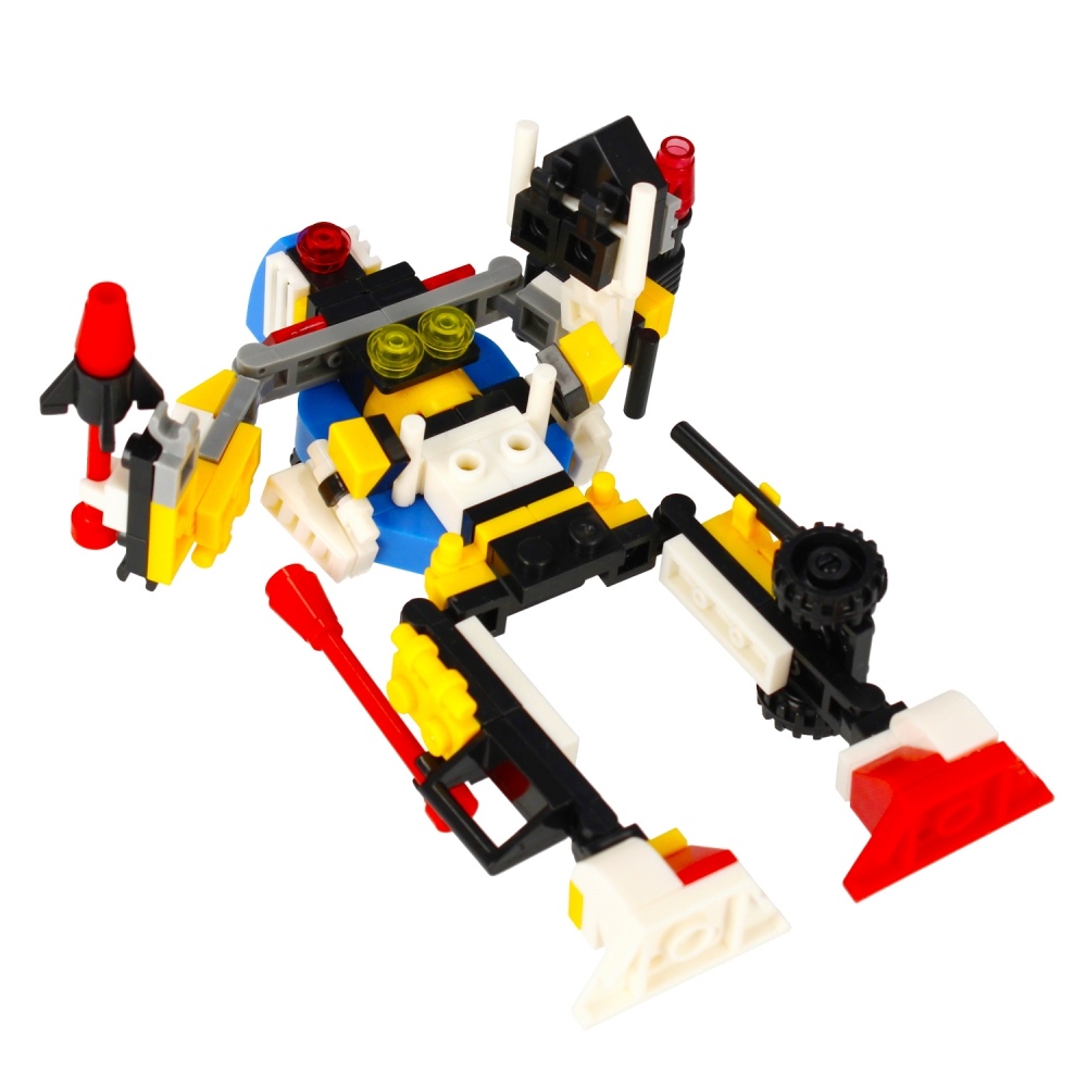 CreativeToys Stavebnica Robot - 4 druhy