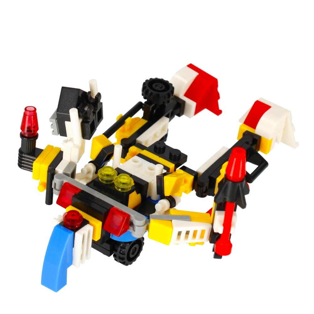 CreativeToys Stavebnica Robot - 4 druhy