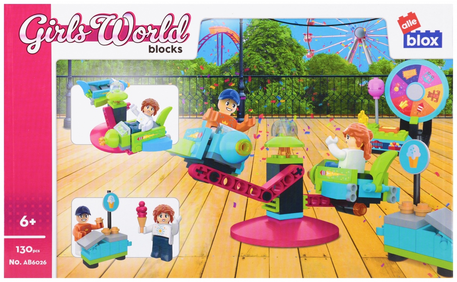 CreativeToys Stavebnica Zábavný park