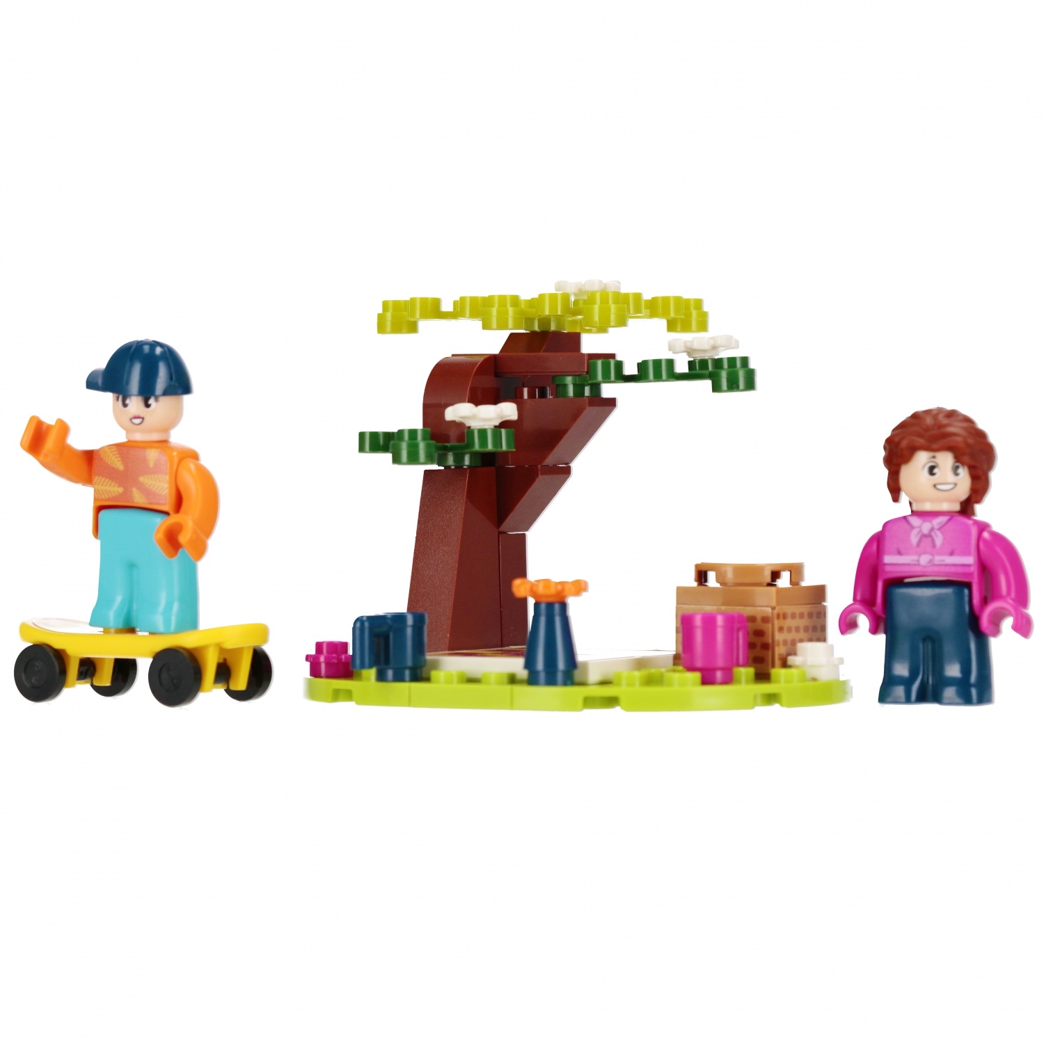 CreativeToys Stavebnica Dievčenský piknik s postavičkami