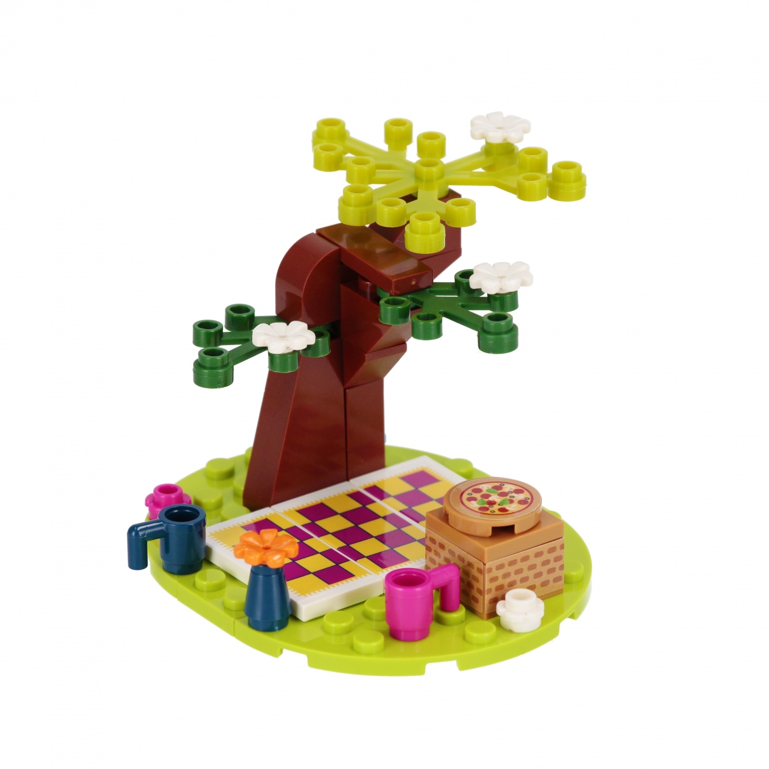 CreativeToys Stavebnica Dievčenský piknik s postavičkami