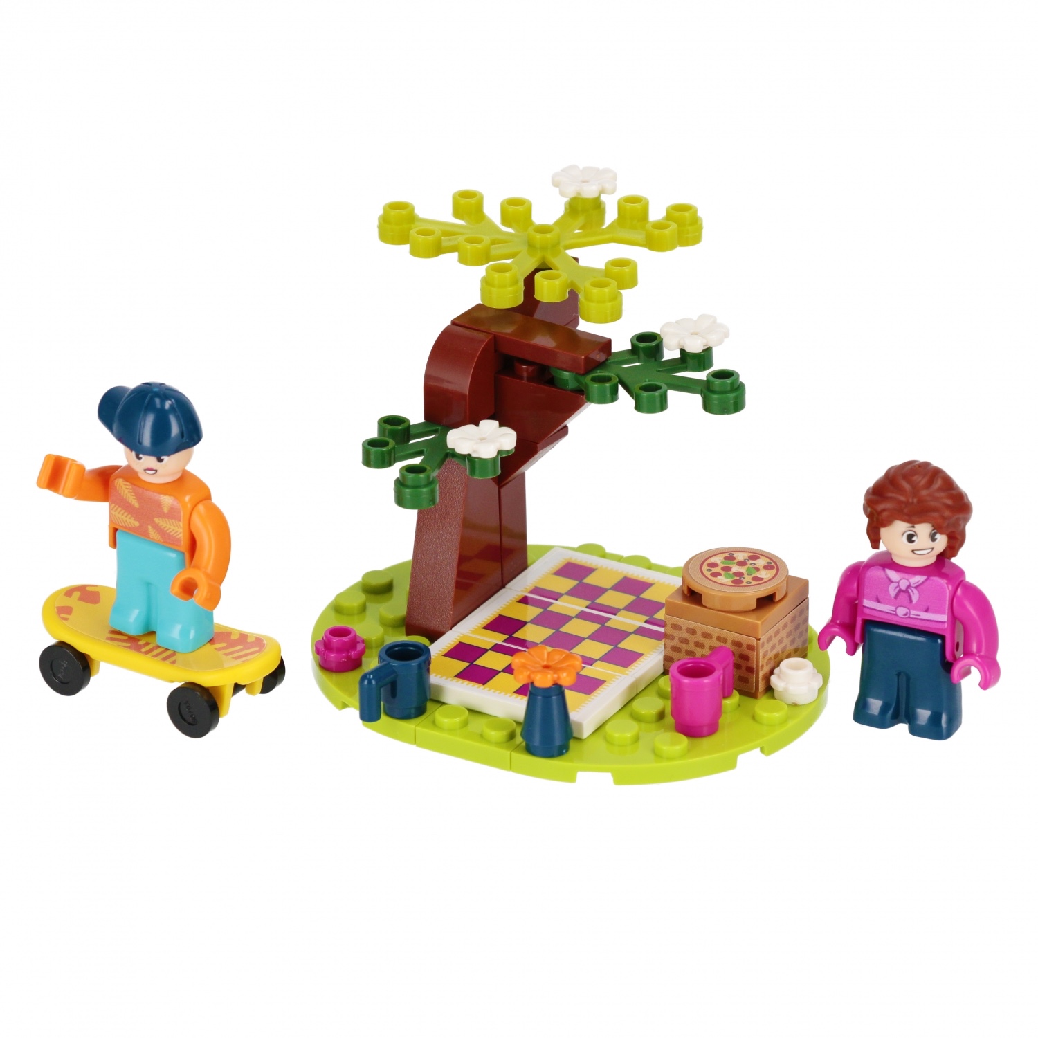 CreativeToys Stavebnica Dievčenský piknik s postavičkami