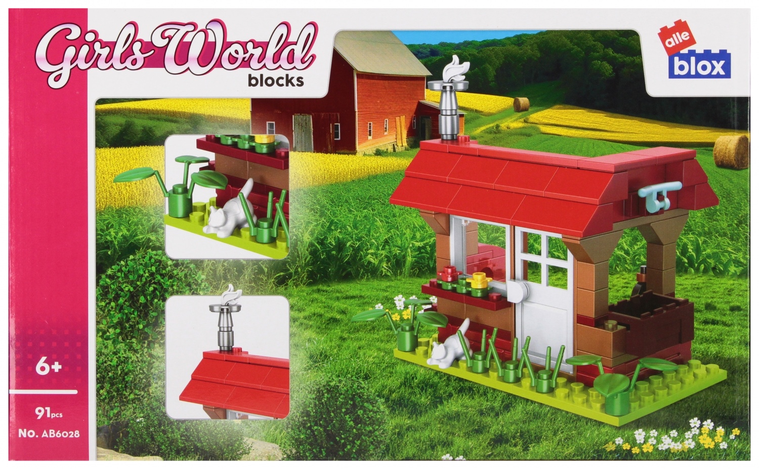 CreativeToys Stavebnica  Dievčenský domček