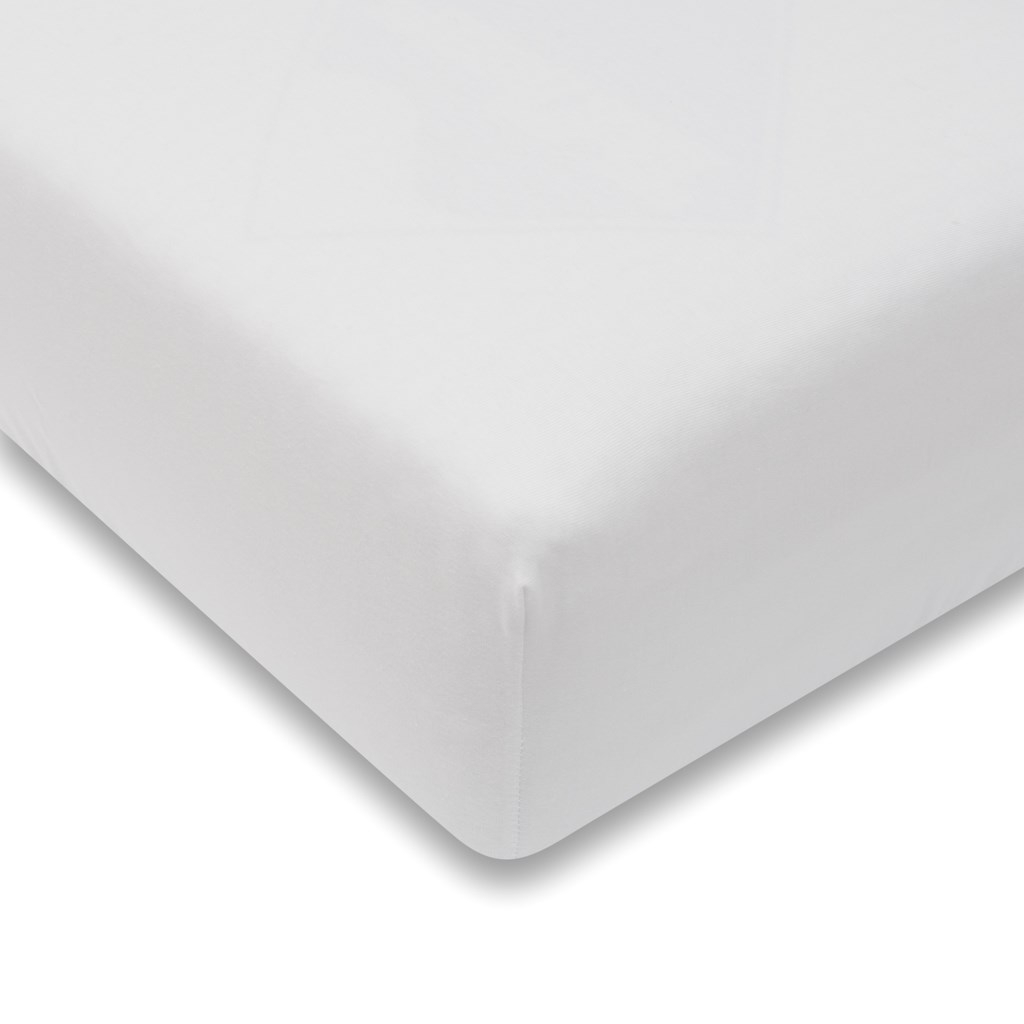 Jersey prestieradlo do postieľky New Baby 120x60 white