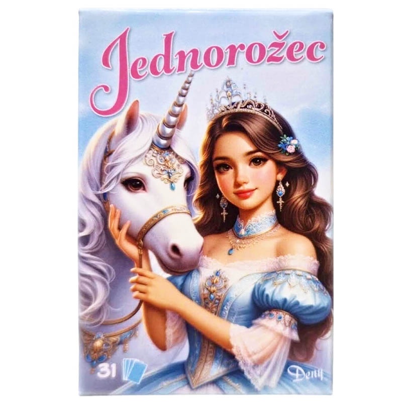 CreativeToys Karty Čierny Peter Jednorožec