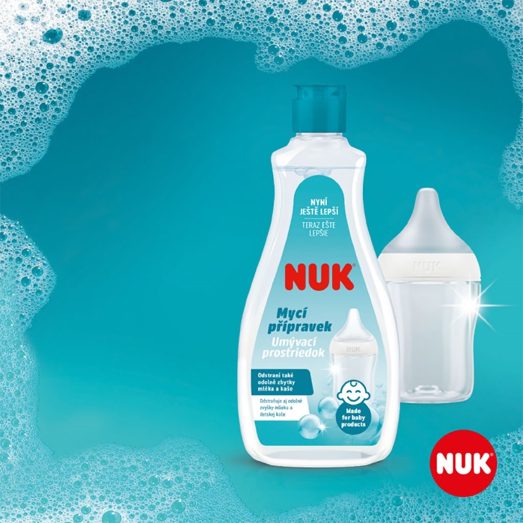 Umývací prostriedok na fľaše a cumlíky NUK - 500ml