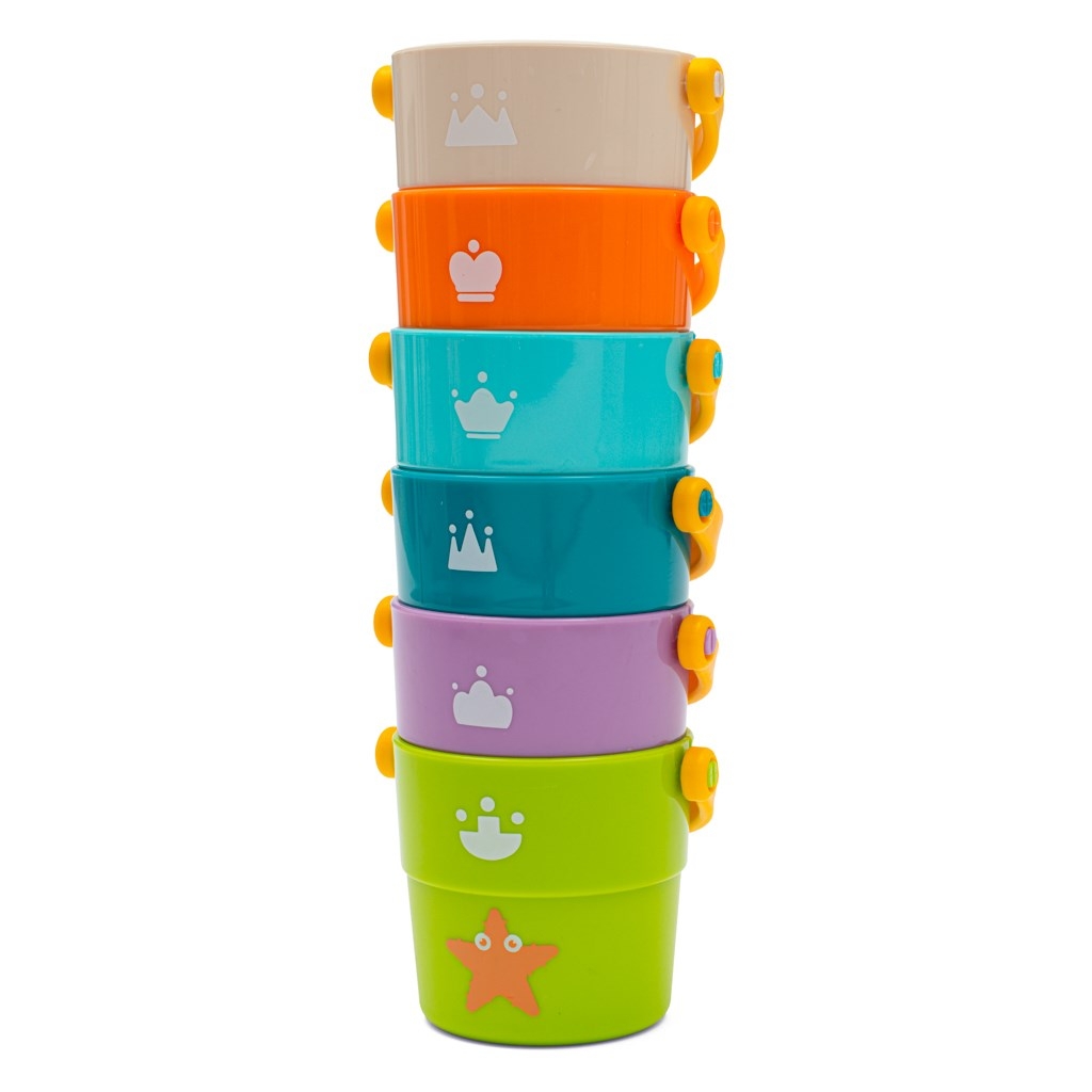 Hracie poháre 6ks Baby Mix
