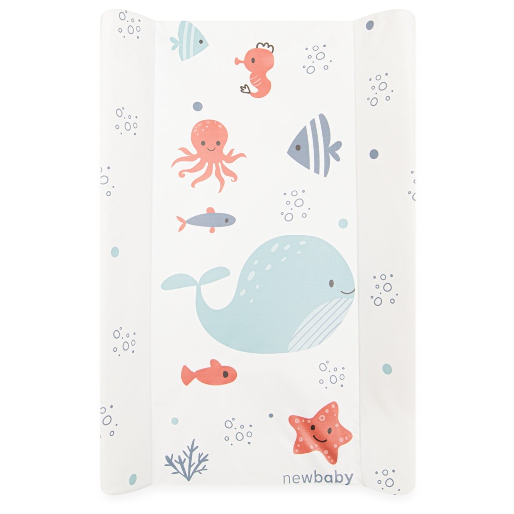 Prebaľovacia podložka mäkká New Baby Ocean 49x70cm