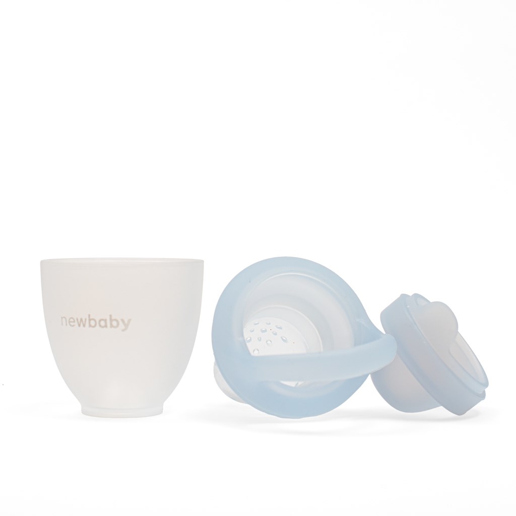 Cumlík na ovocie a zeleninu New Baby modrý