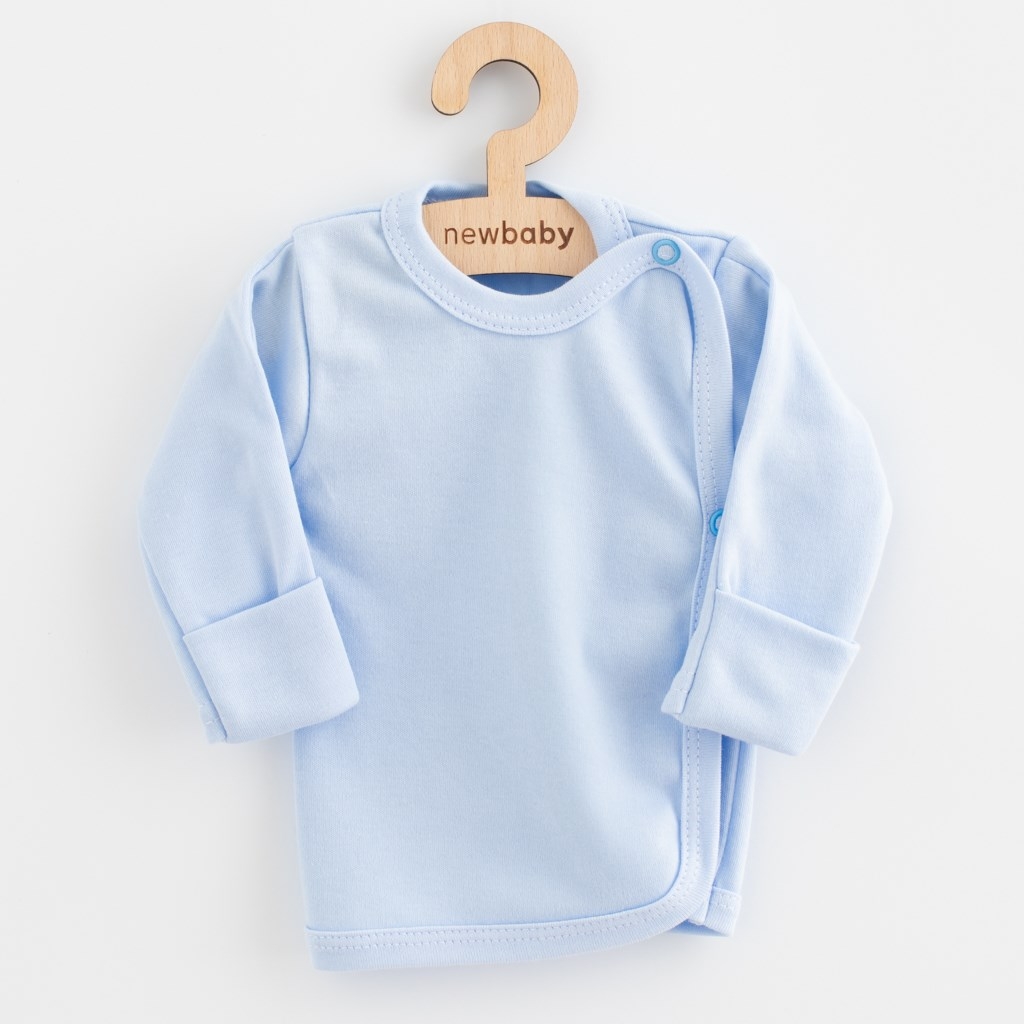 Dojčenská košieľka New Baby Classic II modrá 50