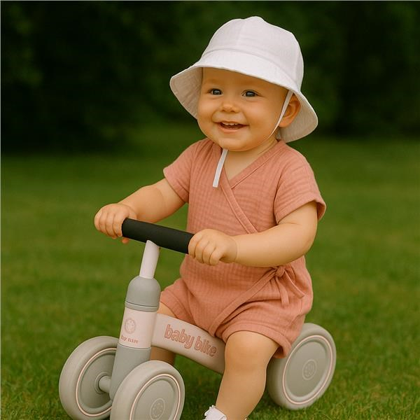 Dojčenský letný mušelínový overal New Baby pink 86 (12-18m)