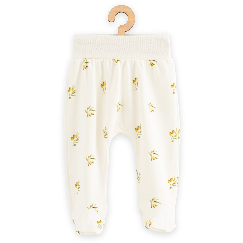 Dojčenské polodupačky z organickej bavlny New Baby Olivy 62 (3-6m)