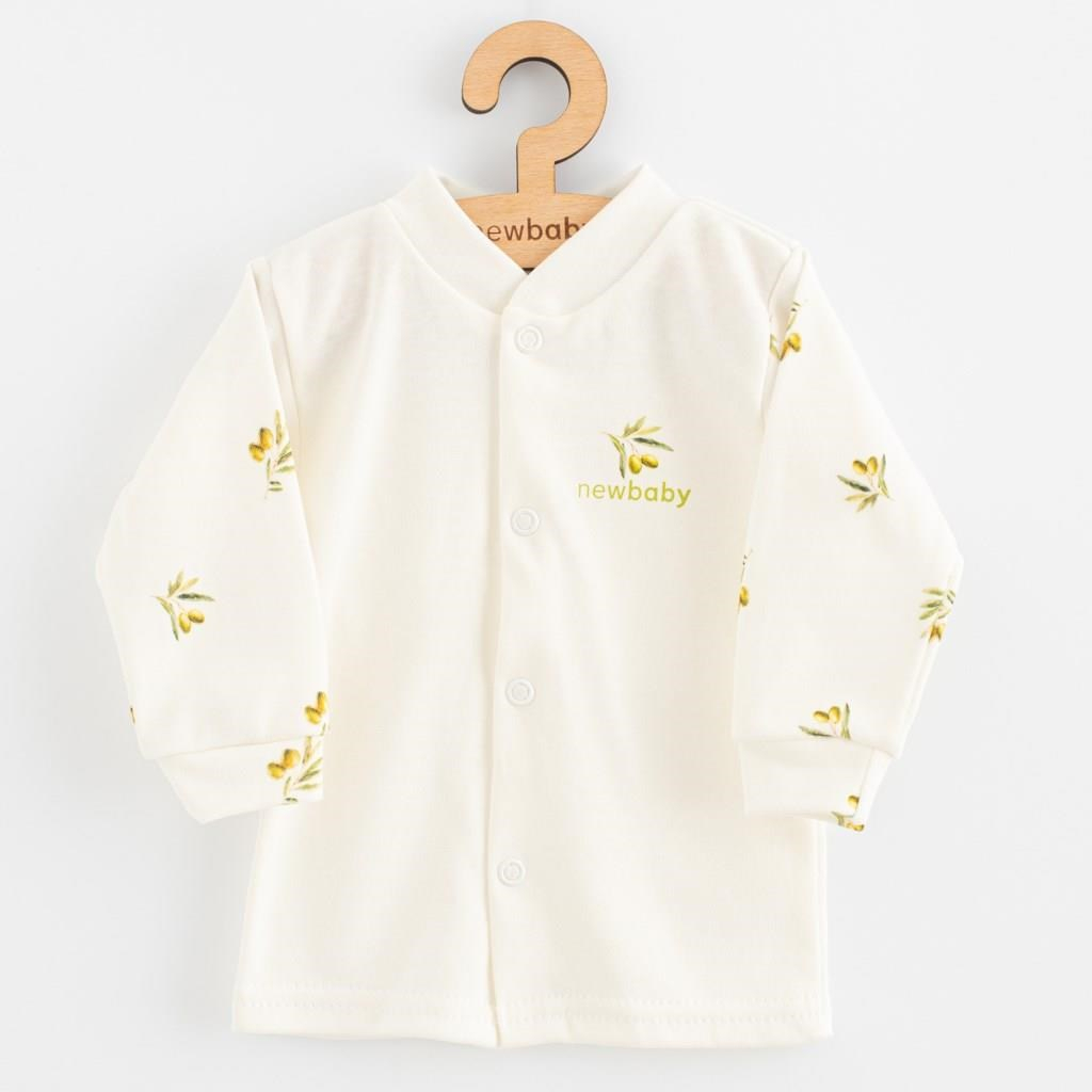 Dojčenský kabátik z organickej bavlny New Baby Olivy 68 (4-6m)