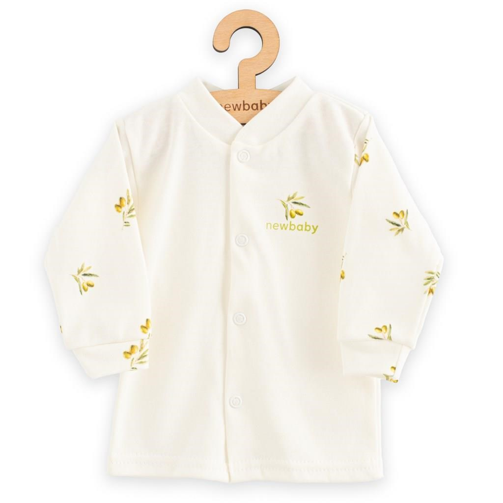 Dojčenský kabátik z organickej bavlny New Baby Olivy 68 (4-6m)