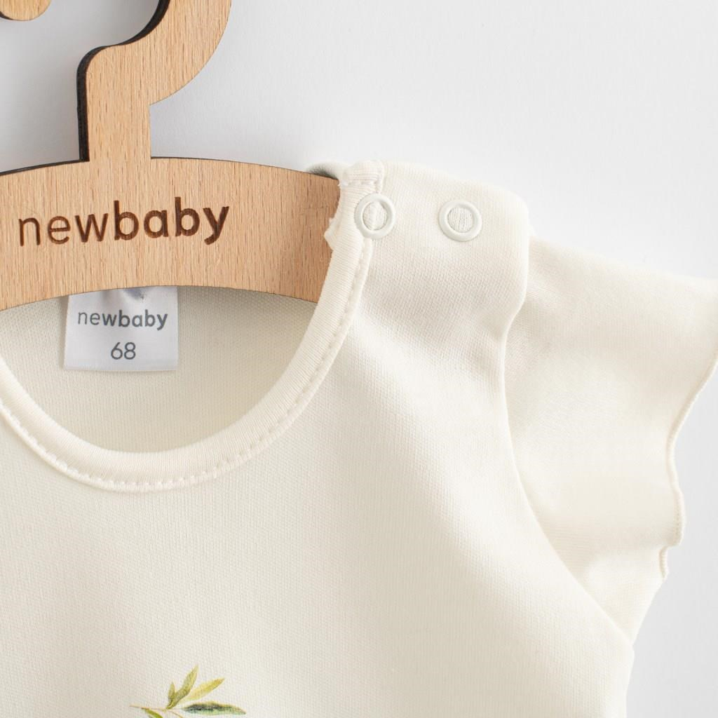Dojčenské šaty z organickej bavlny s krátkym rukávom New Baby Olivy 74 (6-9m)