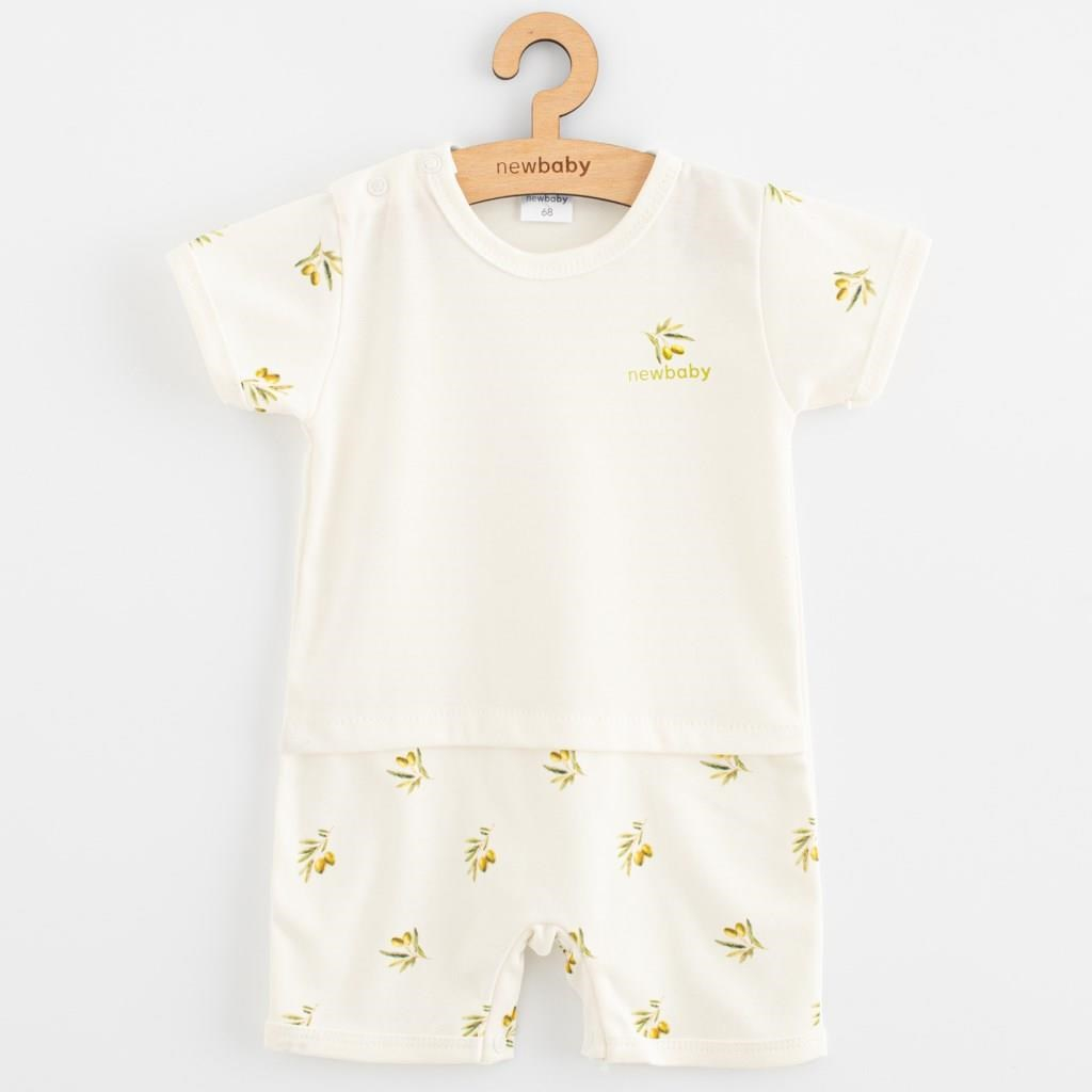 Dojčenský letný overal z organickej bavlny New Baby Olivy 68 (4-6m)