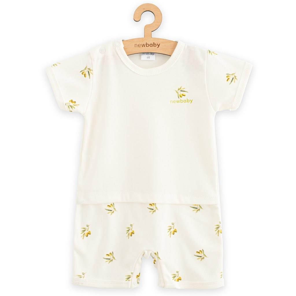 Dojčenský letný overal z organickej bavlny New Baby Olivy 68 (4-6m)