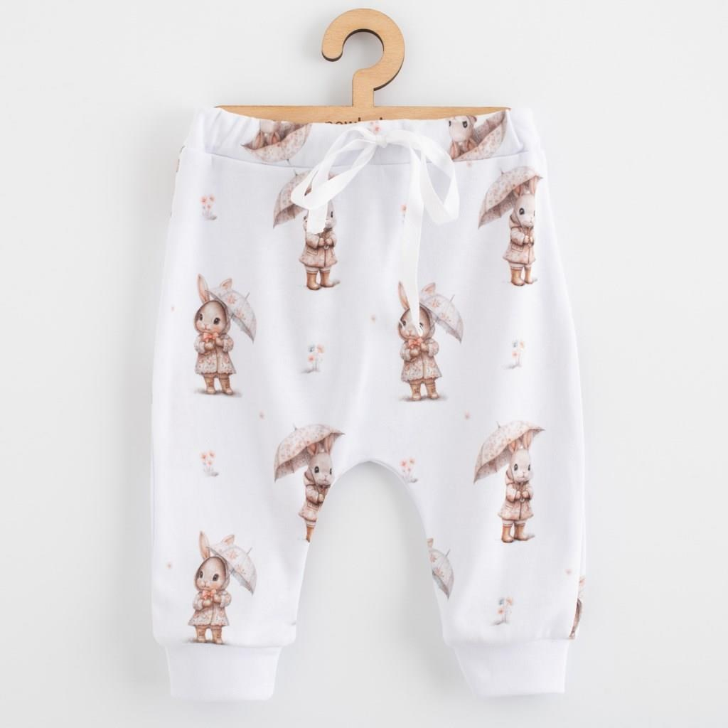 Detské bavlnené nohavice Jogger New Baby For Babies bunny 86 (12-18m)