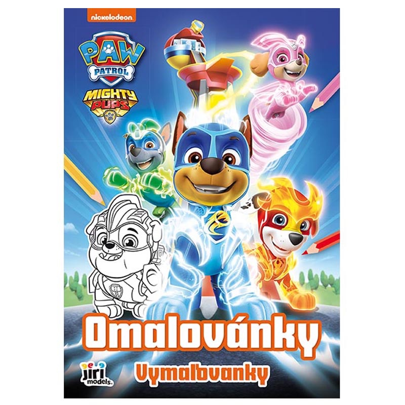 JiriModels Omaľovánka A4 Labková patrola