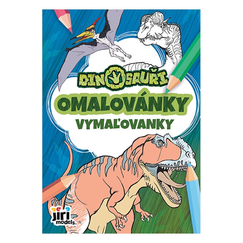 JiriModels Omaľovánka A5 Dinosaury