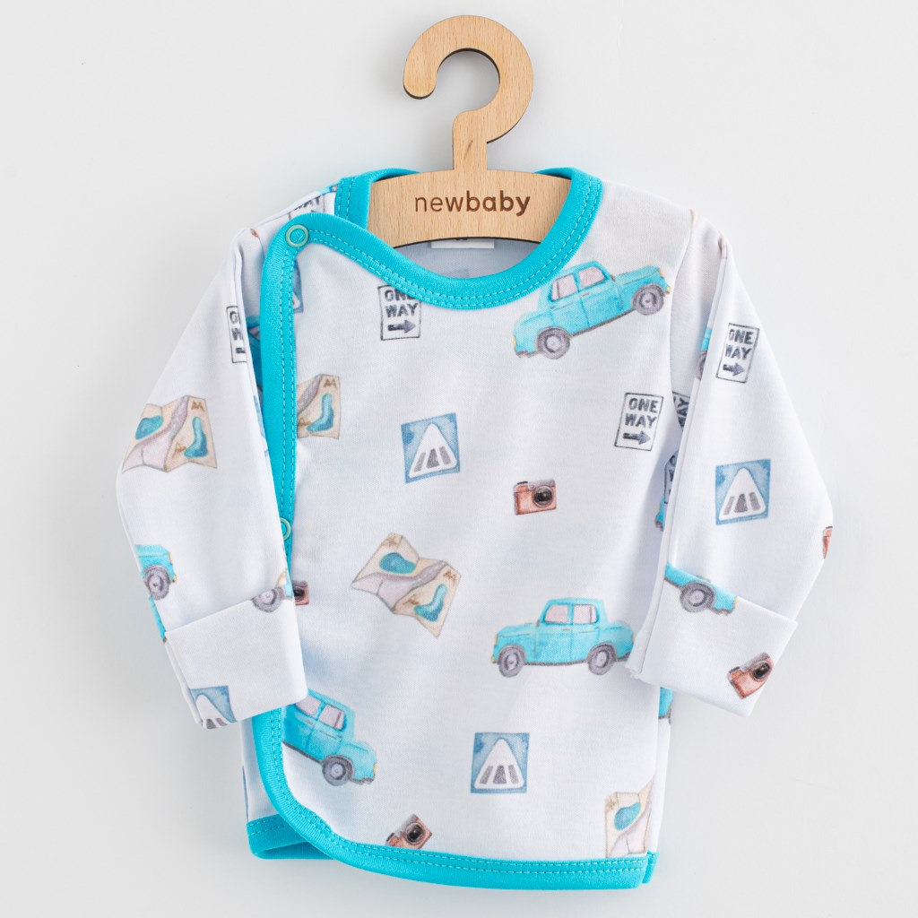 Dojčenská košieľka New Baby Classic II 3ks boy 56 (0-3m)