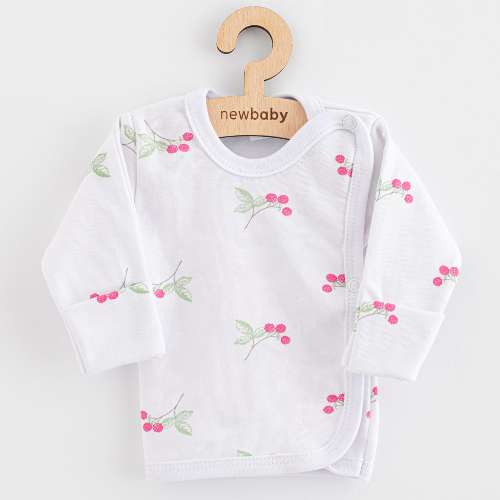 Dojčenská košieľka New Baby Classic II raspberry 50