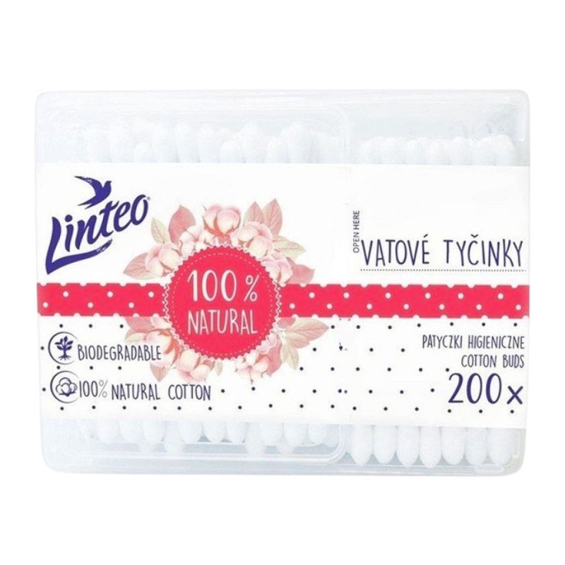 Roada Linteo vatové tyčinky 200 ks