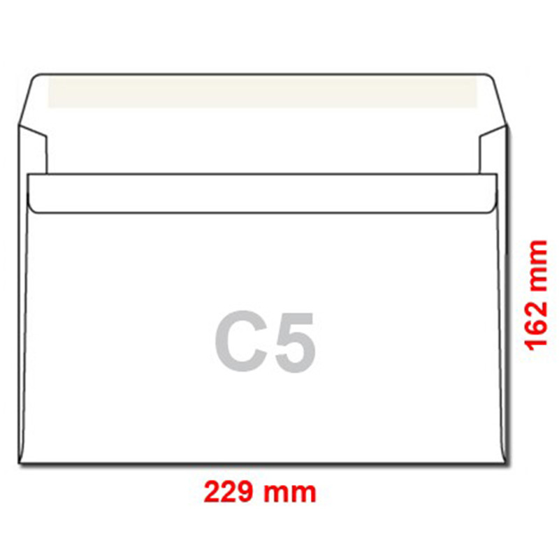 JuniorPapier Samolepiace obálky C5, 25ks
