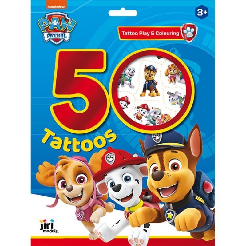 JiriModels Tetovací set 50+ Labková patrola