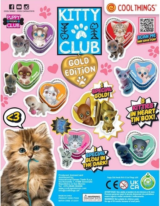 Coolthings Kapsula Kitty Club Gold Edition