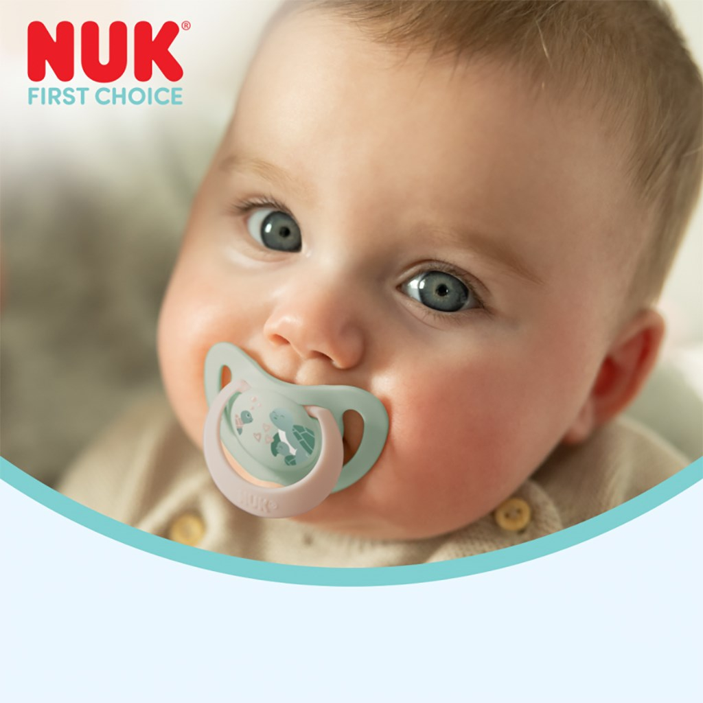 Cumlík NUK First Choice Night 6-18m 2 ks Hippo/Koala 6-18 m