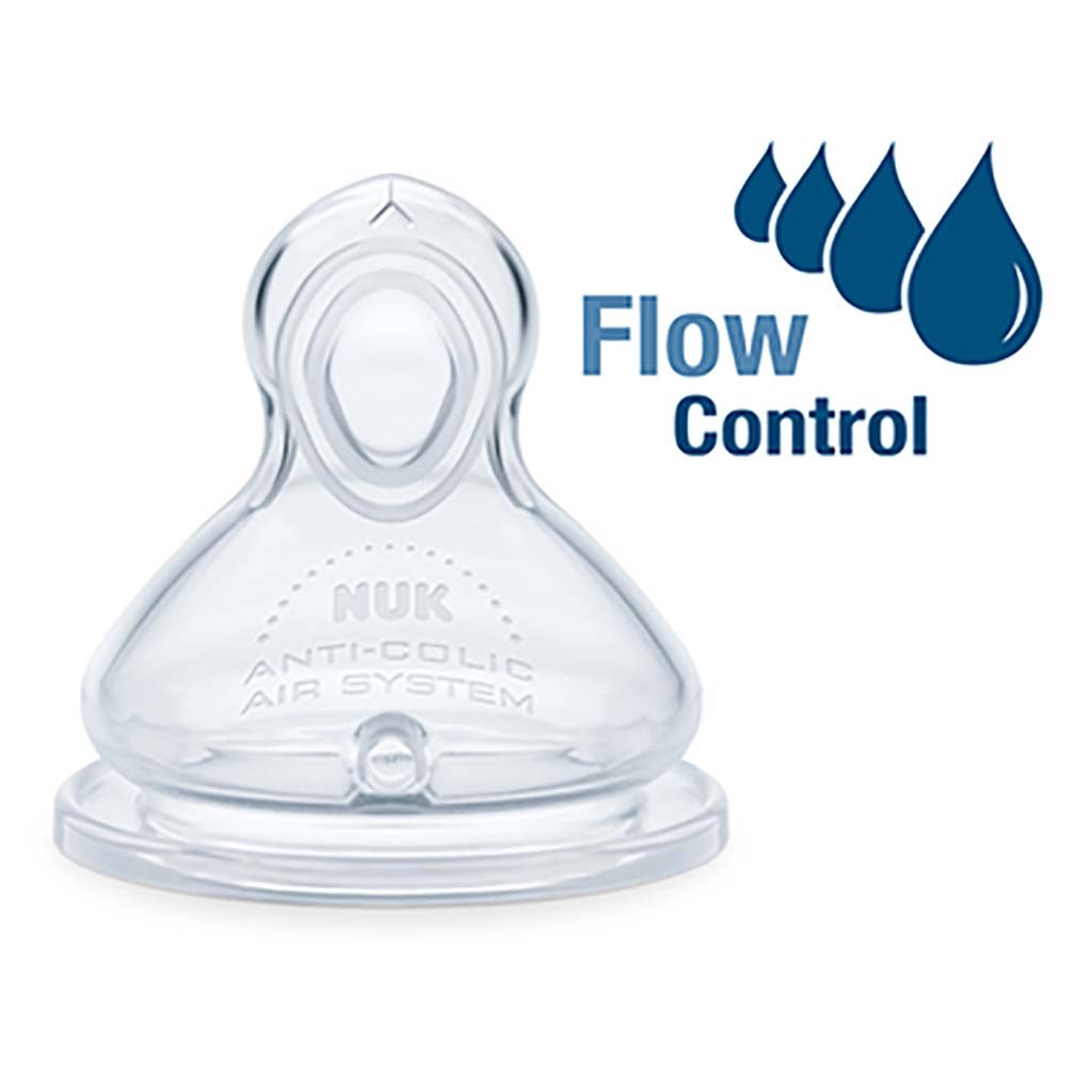 Náustok-Cumlík Flow Control Nuk 6+ m 2 ks