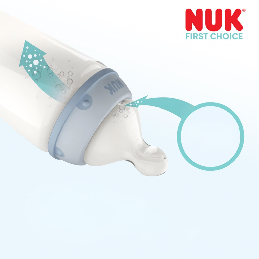 Náustok-Cumlík Flow Control Nuk 6+ m 2 ks