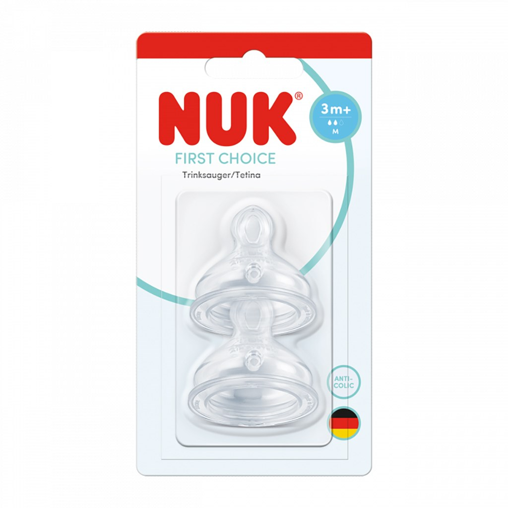 Savička First Choice Nuk M (3+m) – 2 ks