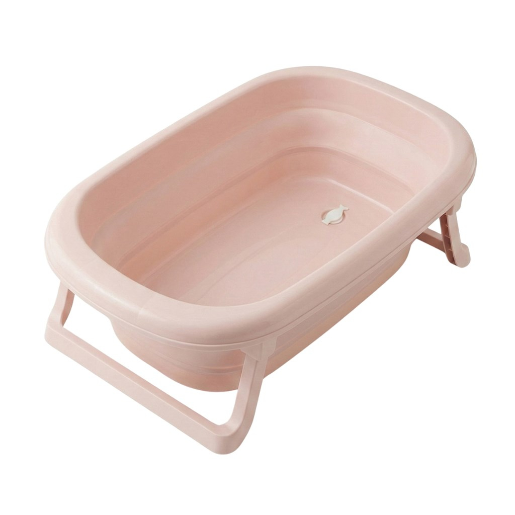 Skladacia plastová vanička Tega Baby pink