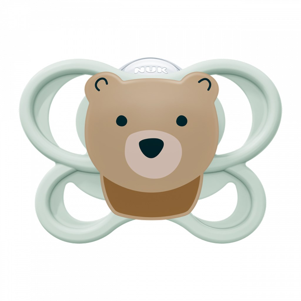 Dojčenský cumlík NUK Perfect Match Air BEAR 0-6m 1ks box 0-6 m