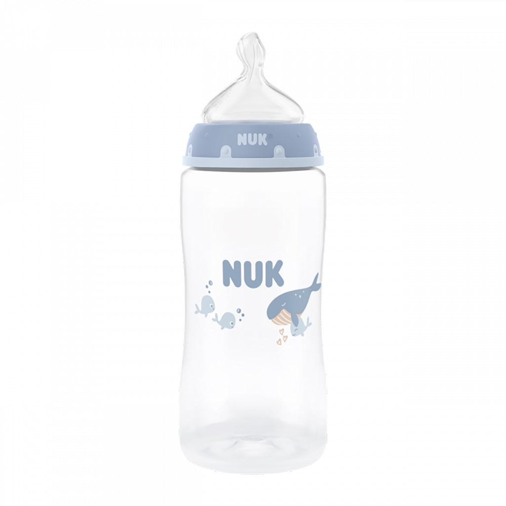 Dojčenská fľaša NUK First Choice Temperature Control 300 ml Whale