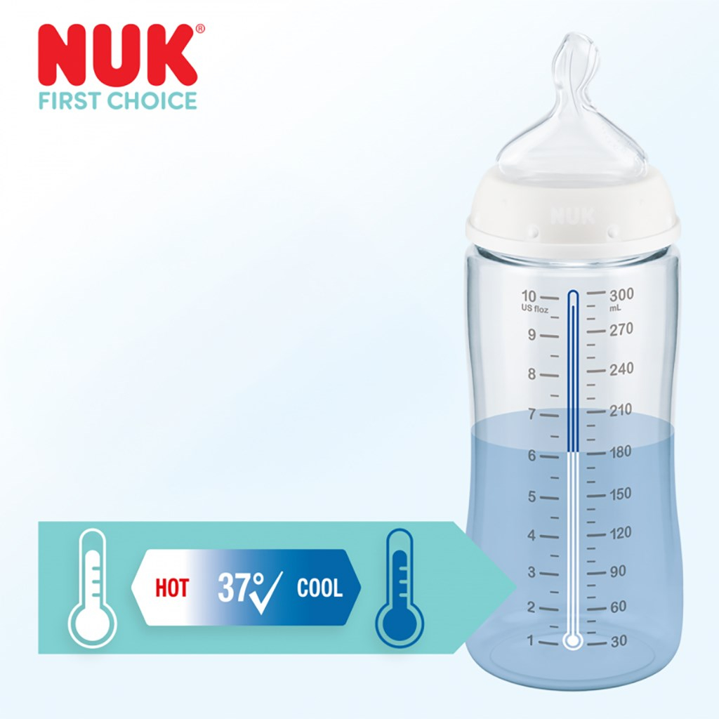 Dojčenská fľaša NUK First Choice Temperature Control 300 ml Whale