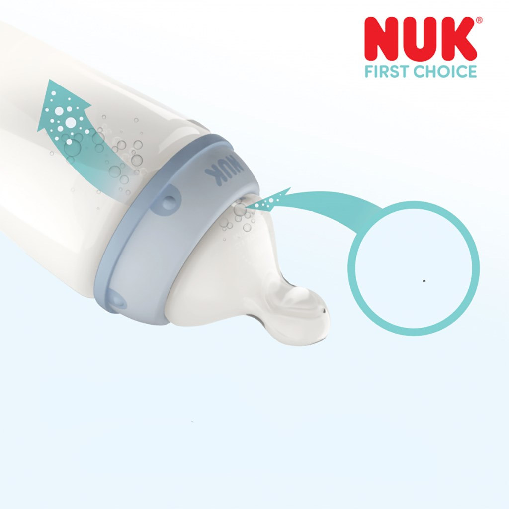 Dojčenská fľaša NUK First Choice Temperature Control 300 ml Whale