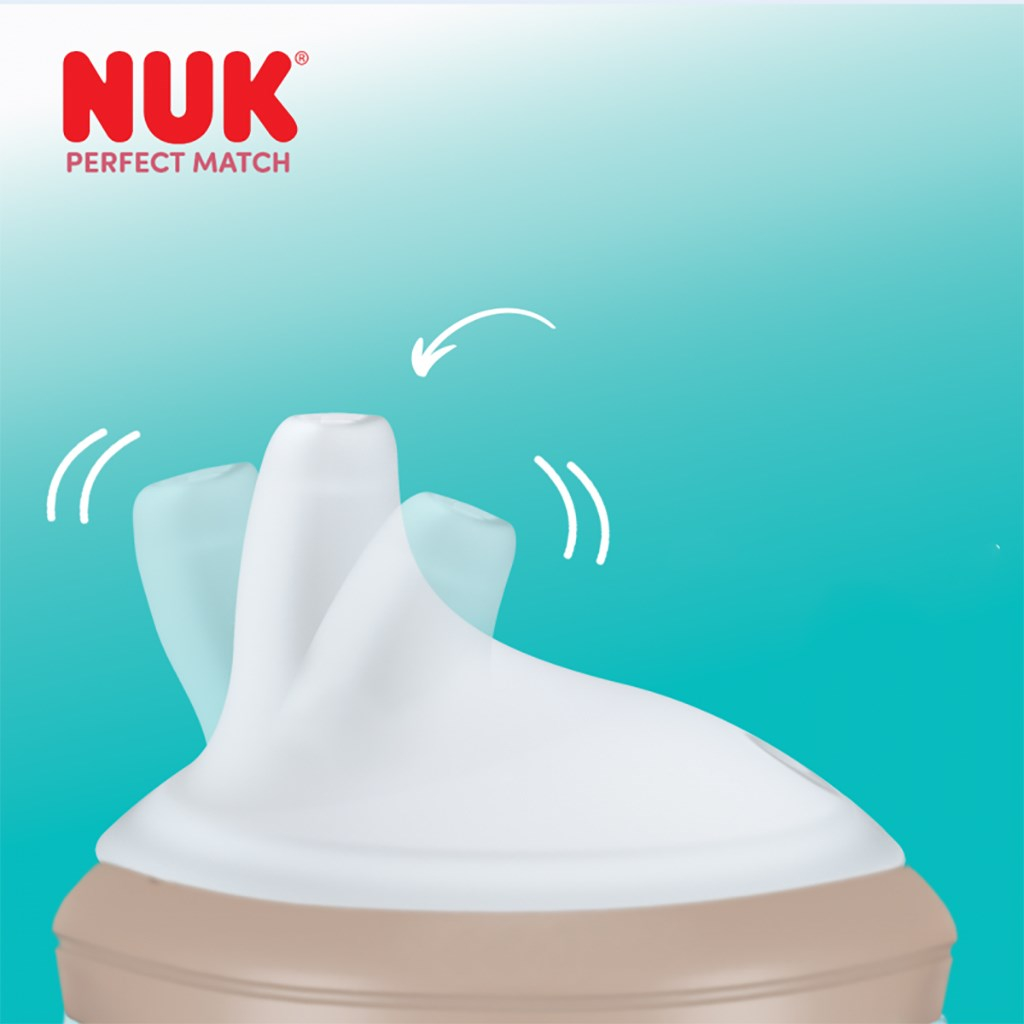 Dojčenská fľaša na učenie NUK Perfect Match DISNEY Macko Pu Winnie 150 ml