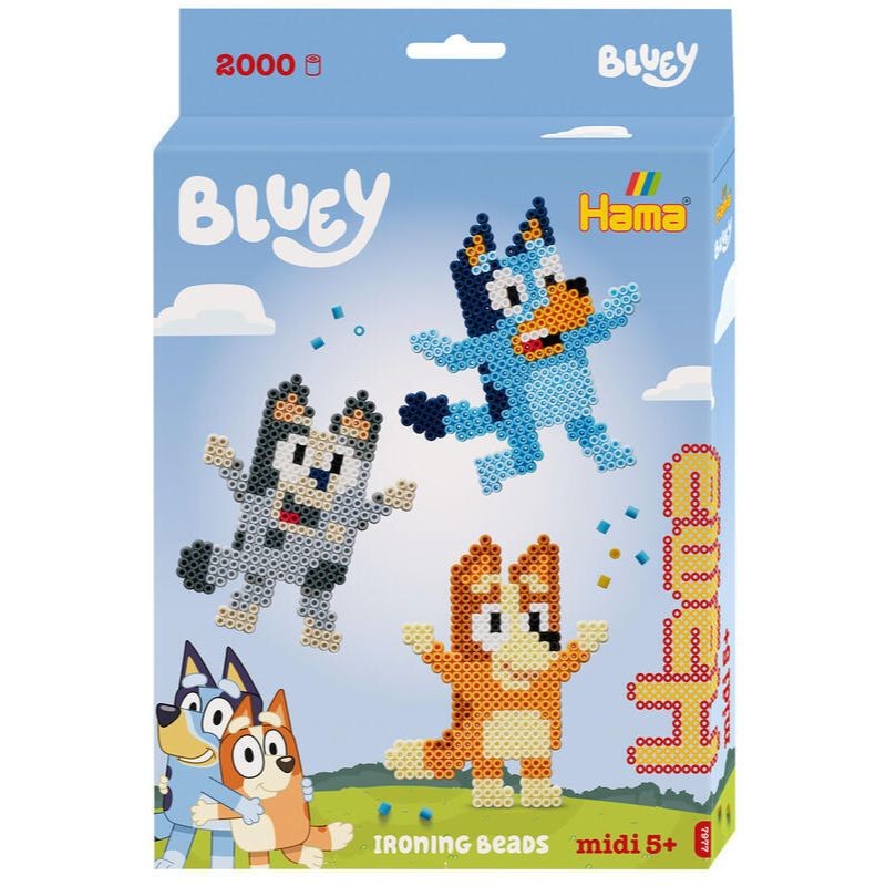 Lowlands Darčekový box Bluey zažehľovacie korálky MIDI