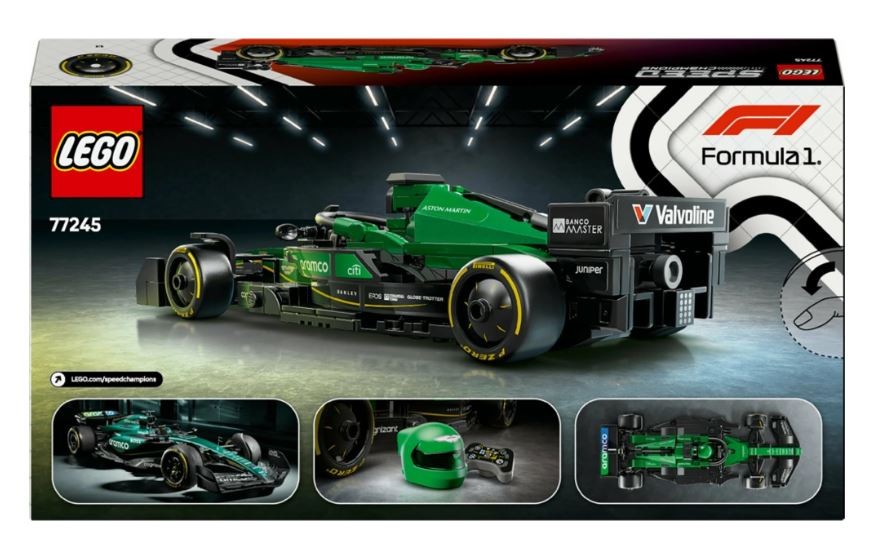 LEGO Speed Champions Pretekárske auto Aston Martin Aramco F1 AMR24
