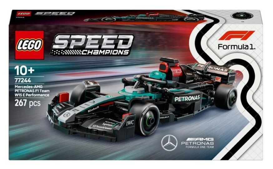 LEGO Speed Champions Pretekárske auto Mercedes-AMG F1 W15